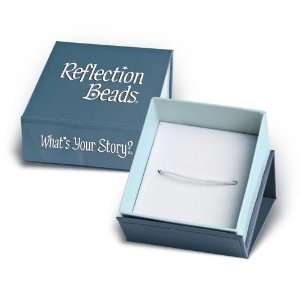  Sterling Silver Reflections Kids Birthday Boxed Bead Set Jewelry