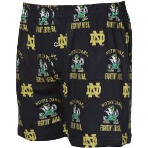  Notre Dame Fighting Irish Navy Blue Maverick Boxer Shorts 