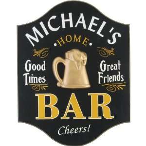  Bar Manchester Design Personalized 18x14 Davis & Small 