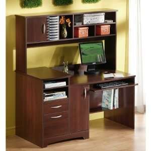  Boylston Collection Computer Center in Sweet Maple Finish 