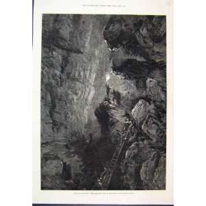  1876 Mammoth Cave Kentucky Dome American Sketch