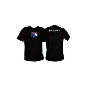  BPONG SHRTA02BLK Beer Pong Shirt with Logo in Black Size 