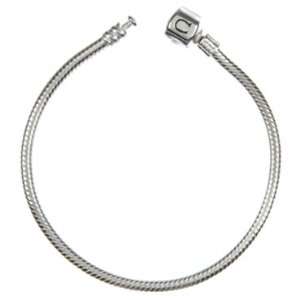    Authentic Chamilia Silver 8.3 Snap Clasp Bracelet Jewelry