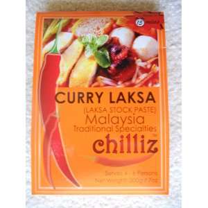    Traditional Specialties From Malaysia   Laksa Stock Paste   2 X 7oz