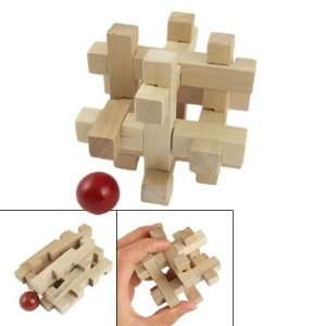   Child Brain Training Educational Wooden Puzzle Lock Toy Toys & Games