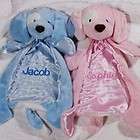 Personalized Gund Huggy Buddy Doggie 20 Baby Blanket Embroidered 