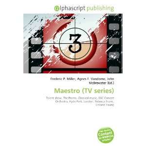  Maestro (TV series) (9786132724397) Books