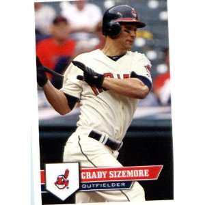 2011 Topps Major League Baseball Sticker #56 Grady Sizemore Cleveland 