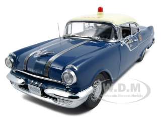 1955 PONTIAC STAR CHIEF POLICE CAR 118 PLATINUM ED  