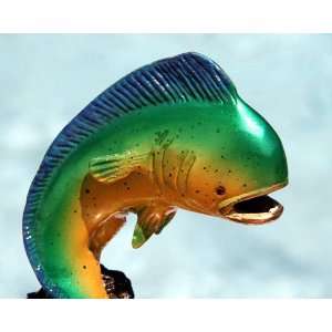  SPI Gallery Cast Brass Mahi Mahi Fish Sculpture