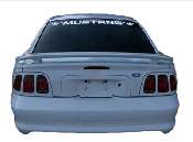 94 98 Ford Mustang Rear Window Banner Decal Sticker Set  