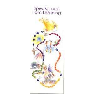  Rosary Prayer Bookmarks   Pack of 10 