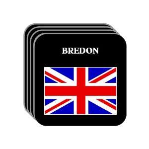  UK, England   BREDON Set of 4 Mini Mousepad Coasters 