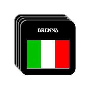  Italy   BRENNA Set of 4 Mini Mousepad Coasters 