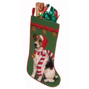  Jack Russell Terrier Christmas Stocking