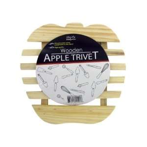  Wooden apple trivet   Pack of 48