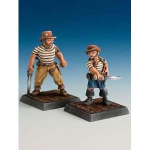  Freebooter Miniatures Pirate Crew Toys & Games