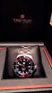 TAG HEUER AQUARACER AUTOMATIC 300 METERS DIVE WATCH   VERY NICE 