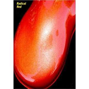  Stylin Basecoat + Reducer, Radical Red; 4 Quarts 