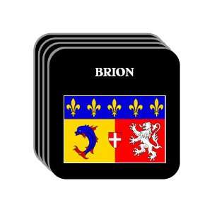  Rhone Alpes   BRION Set of 4 Mini Mousepad Coasters 