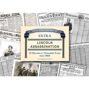  Lincoln Assassination Full Size Newspaper Compilation 