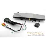 Complete Car Bluetooth Rearview Mirror Kit (Touchscreen, GPS, DVR 