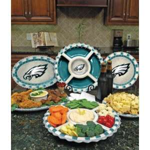 Philadelphia Eagles Memory Company Team Ceramic Plate NFL Football Fan 