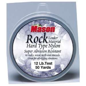  Mason Tackle Company RL 50 12 Rock Hard Type Nylon   12 lb 