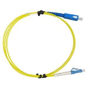 Allen Tel GBLCC S1 01 1 Meter Length LC To SC Simplex Cable Singlemode 