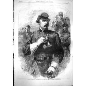  1861 PORTRAIT GENERAL MCLELLAN COMMANDER IN CHIEF WAR 