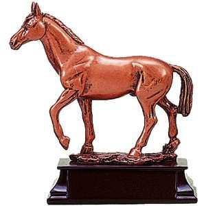  Small Walking Horse Statue