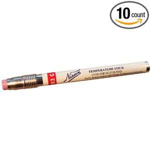 Nissen T200 Temperature Indicating Stick with Aluminum Holder, 200 