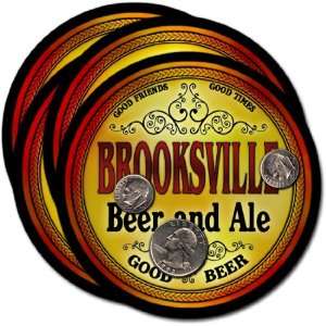  Brooksville, ME Beer & Ale Coasters   4pk 