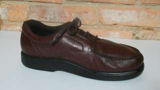 SAS Bout TIme Cordovan Leather Comfort Shoes Mens 11.5 M Walking 