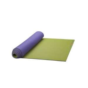  Natural Rubber Yoga Mat Professional   Moss/Lavender 
