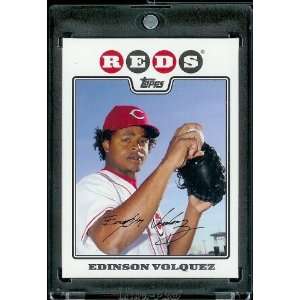  2008 Topps # 408 Edinson Volquez   Cincinnati Reds   MLB 