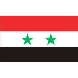  SYRIAN UNITED ARAB REPUBLICA SYRIA PAN ARAB COLORS FLAG 