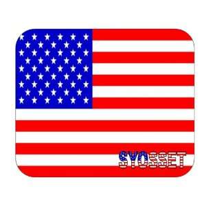  US Flag   Syosset, New York (NY) Mouse Pad Everything 