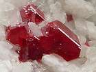 30g Wonderful Blood Red Cinnabar on White Dolomite items in olivebran 