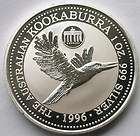 australia 1996 brandenburg gate kookaburra 1oz silver coin proof 