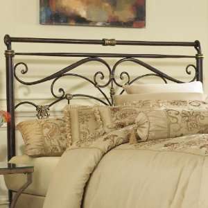  Fashion Bed Group B12834 Lucinda Headboard, Marbled Russet 