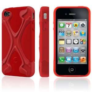 New Switcheasy Capsule Rebel X TPU Case for iPhone 4S / iPhone 4 (Red)