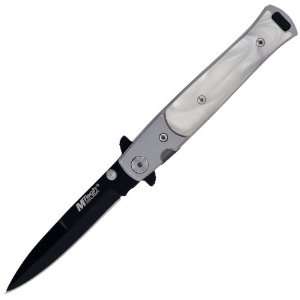   Ivory Pearl Stiletto Linerlock Knife (New Products)