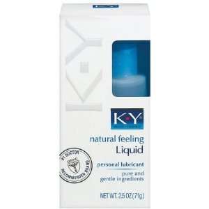  K Y Liquid Personal Lubricant 2.5 oz (Quantity of 5 