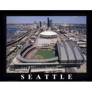  MLB Seattle Mariners Safeco Field Stadium Aerial Picture 