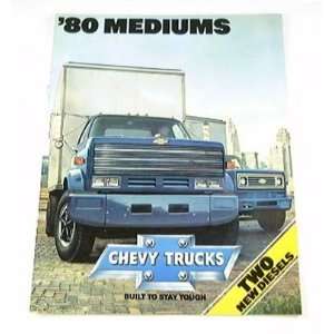   80 Chevy Diesel Truck BROCHURE Tandem Single Axle 