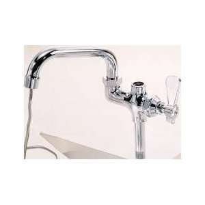 Premier 119014 Chrome Single Handle Add On Commercial Faucet with 6 