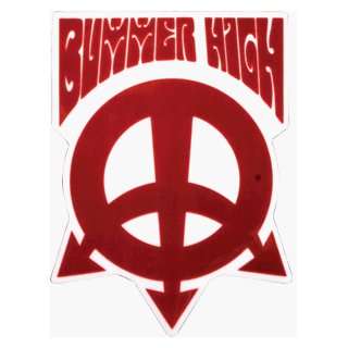  BUMMER HIGH PEACE FORK reg DECAL single
