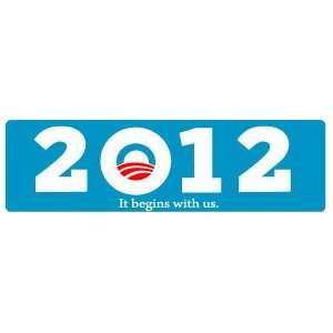    Obama 2012   Fifty Pack of Bumper Stickers 