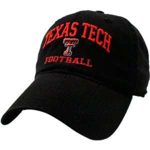 Texas Tech Red Raiders Football Washed Twill Embroidered Adjustable 